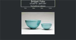 Desktop Screenshot of bridgetfoleyceramics.com.au