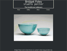 Tablet Screenshot of bridgetfoleyceramics.com.au